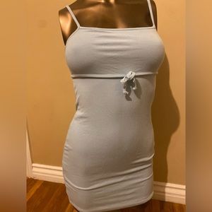 L.A Hearts bodycon mini baby blue dress